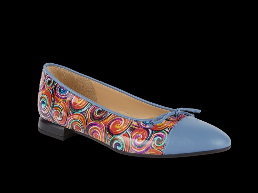 Flats BRUNATE | Ballerina In Pop Pattern