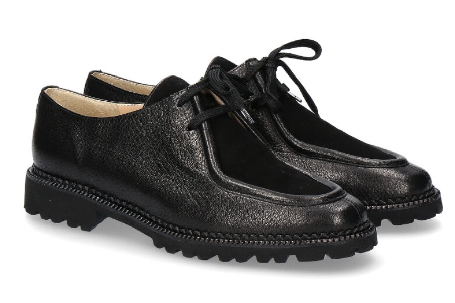 Sneakers Brunate | Brunate Lace-Up Hellen Epoque Nero