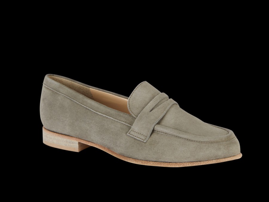 Flats BRUNATE | Classic Sage Loafer