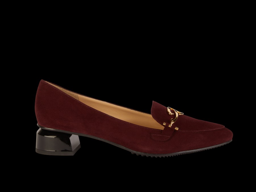 Pumps BRUNATE | Pump In Burgundy Suede