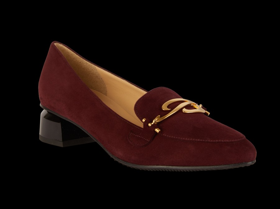 Pumps BRUNATE | Pump In Burgundy Suede