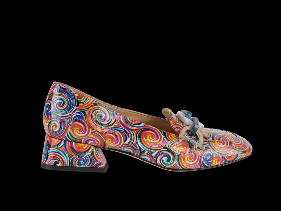 Flats BRUNATE | Loafer With Pop Pattern