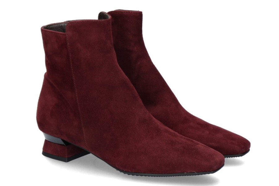 Ankle Boots & Booties Brunate | Brunate Stiefelette Biba Camoscio- Bordo