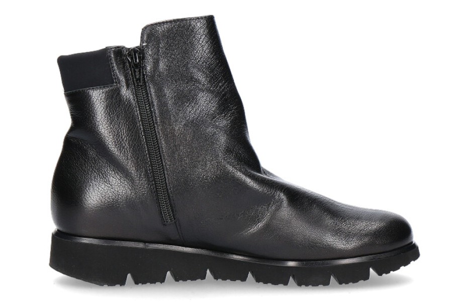 Ankle Boots & Booties Brunate | Brunate Ankle Boots Lined Iris Smart Nero Step Nero