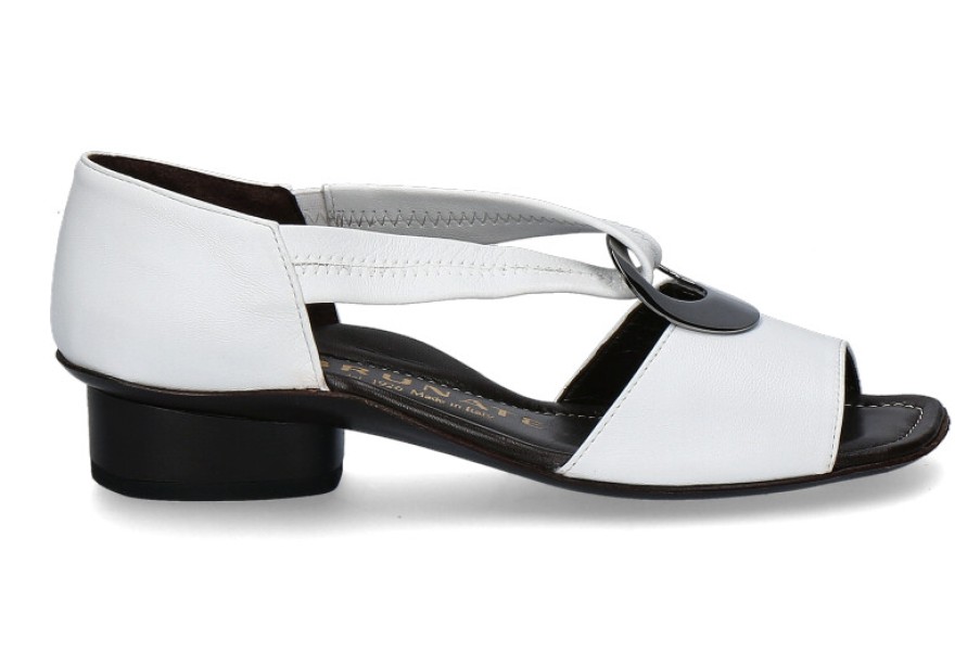 Sandals Brunate | Brunate Sandal Nappa Bianco Classico