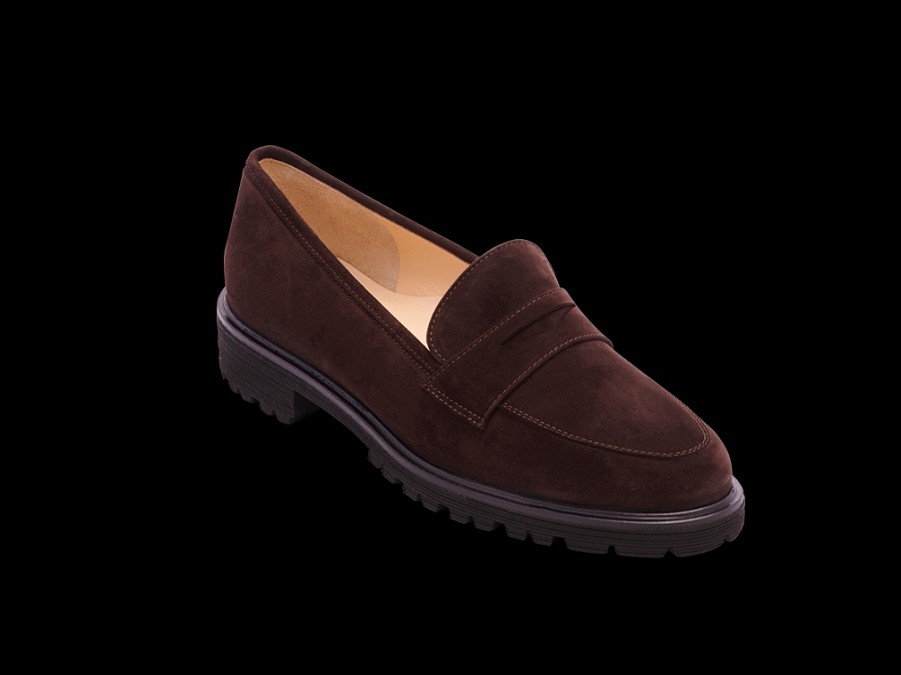 Flats BRUNATE | Sporty, Extralight Loafer In Brown