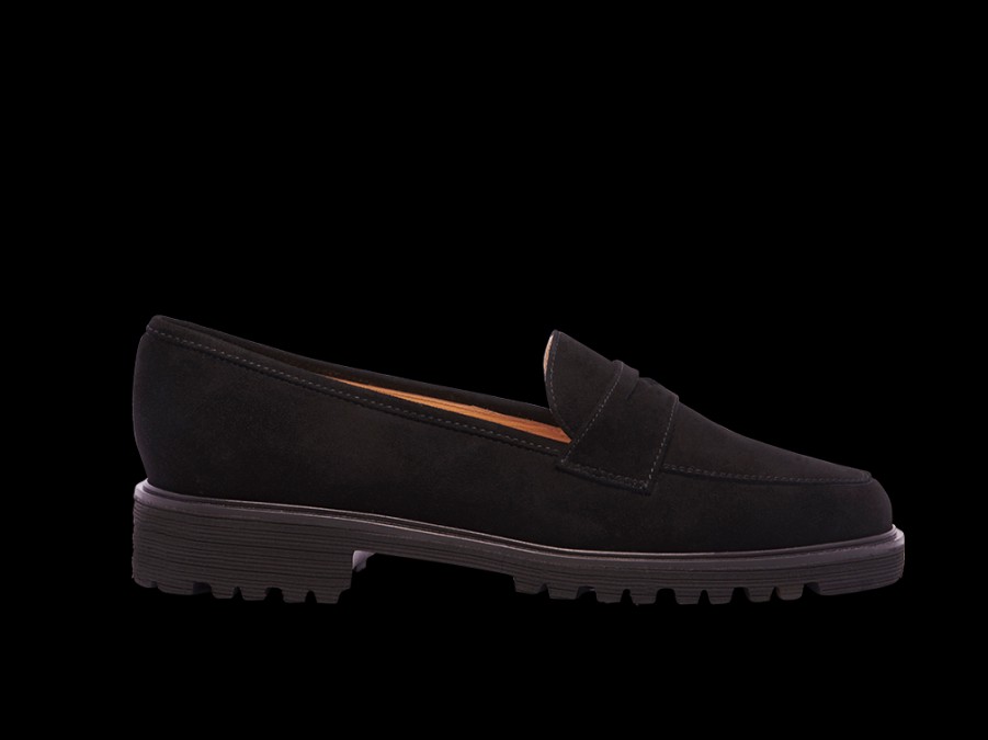 Flats BRUNATE | Sporty, Extralight Loafer In Black