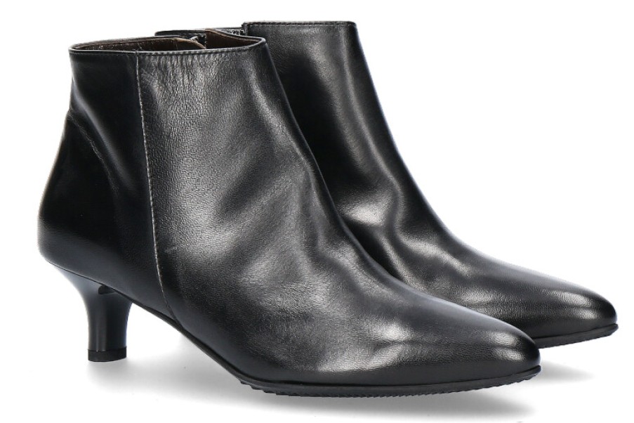 Ankle Boots & Booties Brunate | Brunate Ankle Boots Biba Nappa Nero