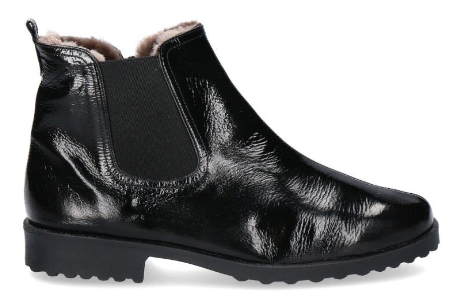 Ankle Boots & Booties Brunate | Brunate Ankle Boots Lined Dany Softlack Nero