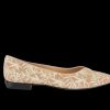 Flats BRUNATE | Timeless Ballerina With Tropical Pattern