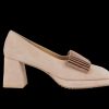 Pumps BRUNATE | Pump With Bow In Light Coloured Suede