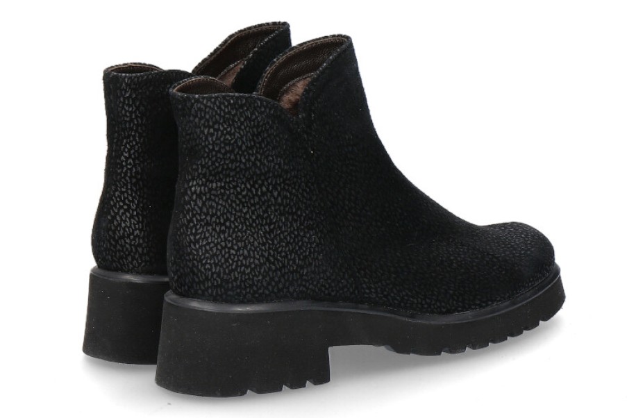 Ankle Boots & Booties Brunate | Brunate Ankle Boots Lined Pembi Lince Nero