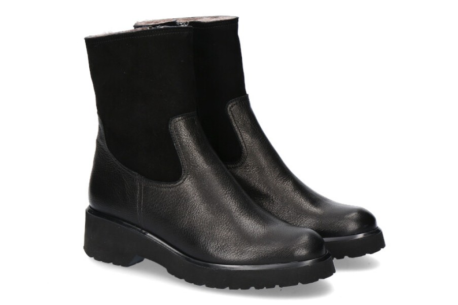 Ankle Boots & Booties Brunate | Brunate Ankle Boots Lined Epoque Nero