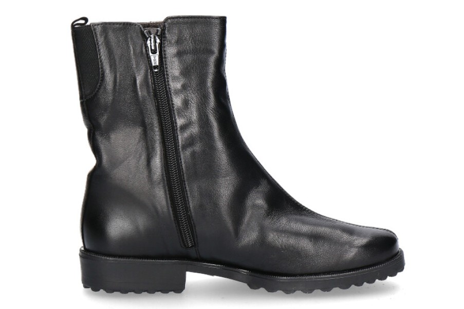 Ankle Boots & Booties Brunate | Brunate Ankle Boots Lined Dany Nappa Nero