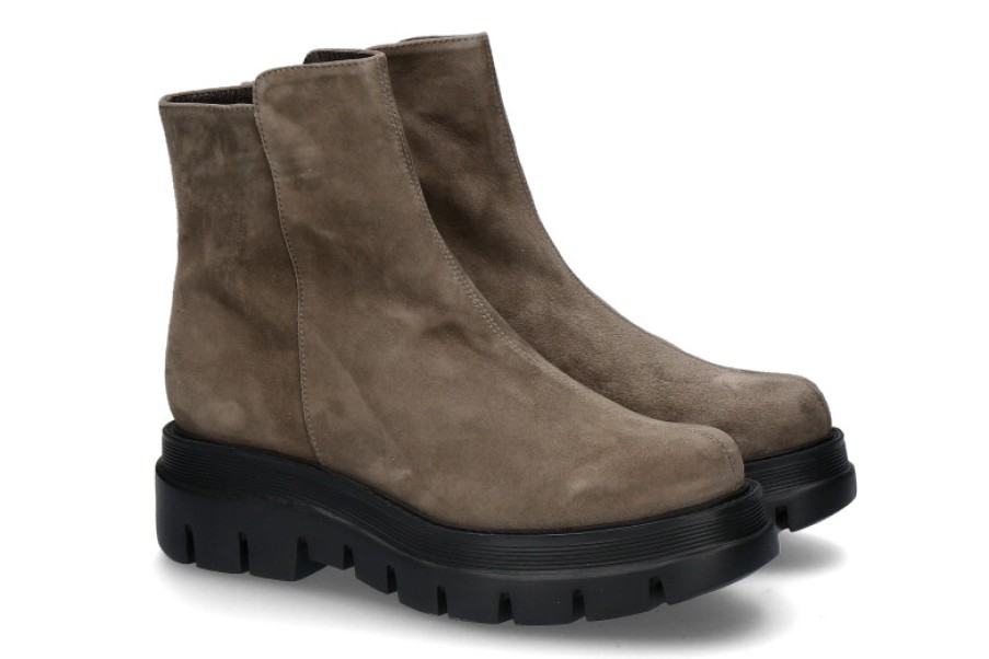 Ankle Boots & Booties Brunate | Brunate Ankle Boots Edo Camoscio Forest