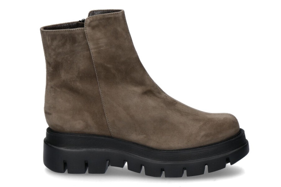 Ankle Boots & Booties Brunate | Brunate Ankle Boots Edo Camoscio Forest